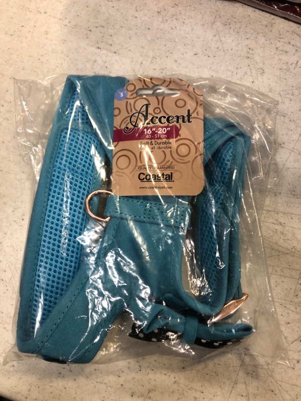 Photo 3 of Coastal Pet Products Blue Accent Dog Harness  SIZE S

