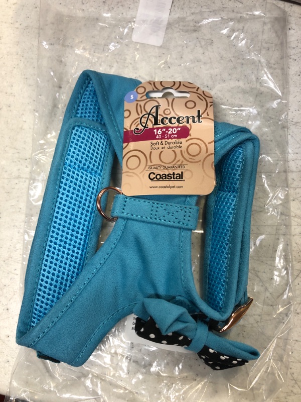 Photo 2 of Coastal Pet Products Blue Accent Dog Harness  SIZE S

