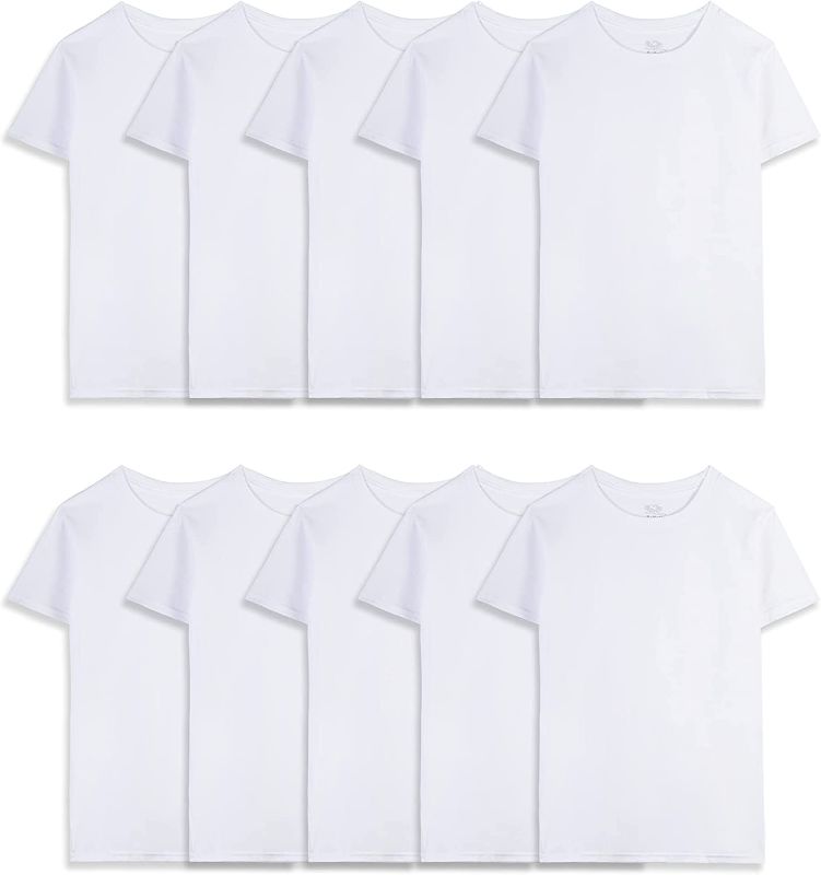 Photo 1 of Fruit of the Loom Boys' Eversoft Cotton Undershirts, T Shirts & Tank Tops  4T/5T