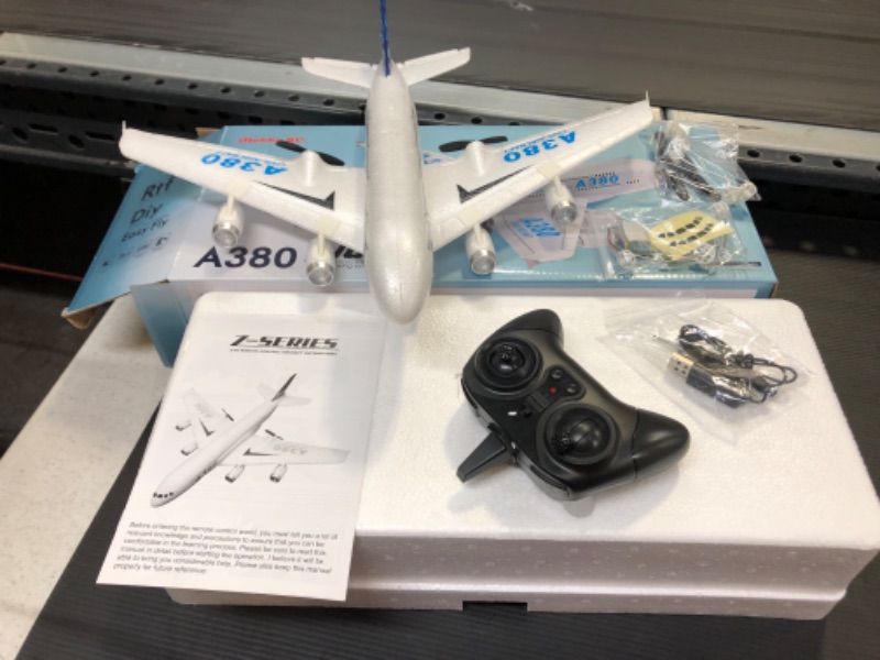 Photo 1 of A380 Airbus 420mm Wingspan 2.4G 3CH EPP RC Airplane Fixed-wing