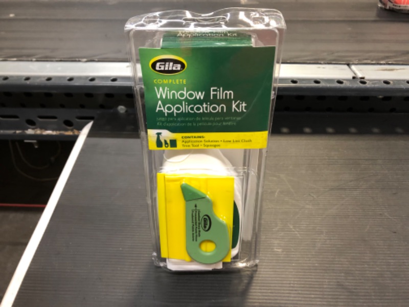 Photo 1 of 
Gila RTK500 06008001427 Window Film Complete Installation Kit, 1-Pack
Size:1 Pack