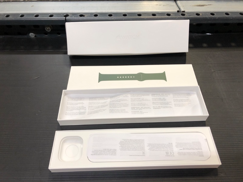 Photo 2 of Apple Watch Series 7 (GPS) 41mm Aluminum Case with Clover Sport Band