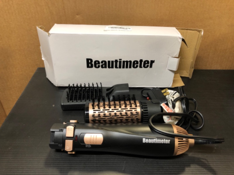 Photo 3 of BEAUTIMETER 1200W Hot Air Spin Brush Kit