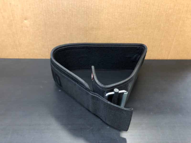 Photo 3 of 2POOD Straight Weightlifting Belt | The Official Weightbelt of USAW | 4-inch Wide and Built for Support, Flexibility, and The Ability to Cross Train Easily Black M (34.5" - 38.5")