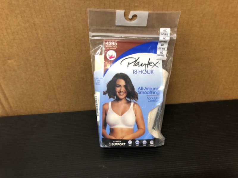 Photo 2 of 44 C ----Playtex Women's 18 Hour Ultimate Lift and Support Wire Free Bra