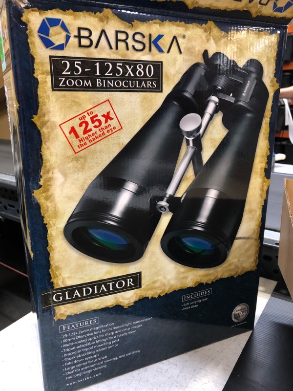 Photo 5 of Barska 25-125x80 Gladiator Zoom Binoculars