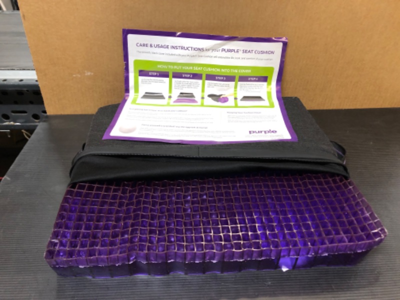 Photo 2 of Purple Royal Seat Cushion - Seat Cushion for The Car Or Office Chair - Temperature Neutral Grid
Roll over image to zoom in







5 VIDEOS
Purple Royal Seat Cushion - Seat Cushion for The Car Or Office Chair - Temperature Neutral Grid