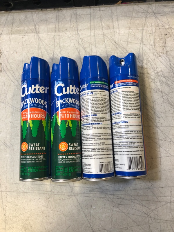 Photo 2 of 4 Cutter Backwoods Insect Repellent 11 oz

