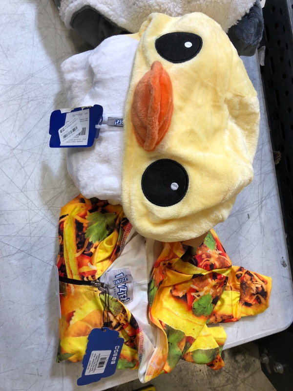 Photo 1 of 4 PCS  VARIOUS ROBES / ONESIE PJS , VARIOUS SIZES