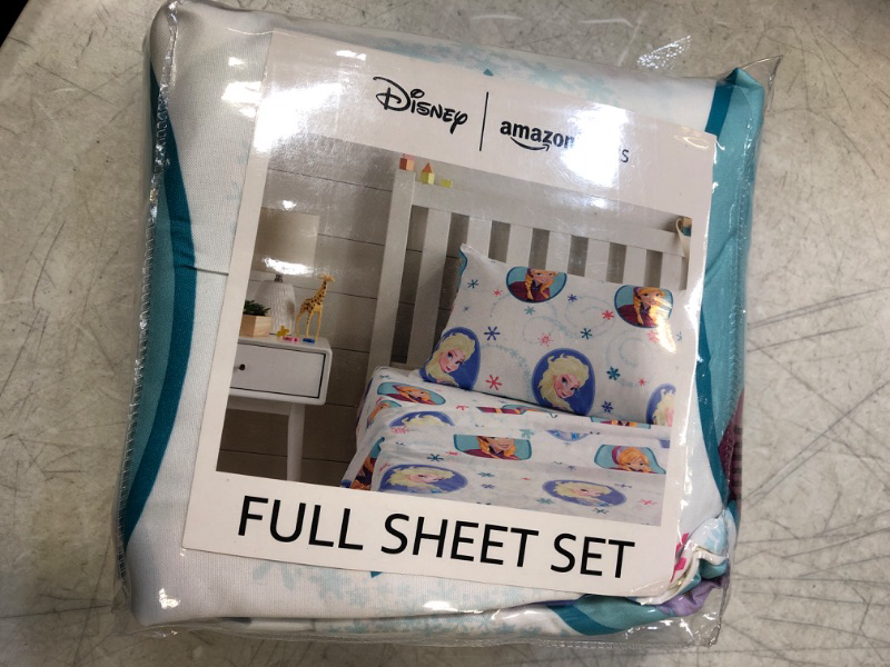 Photo 3 of Amazonbasics By Disney Frozen Swirl Bed Sheet Set, Full
