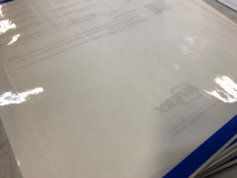 Photo 1 of Avery Square Labels with Sure Feed, 3" x 3", 150 Glossy White Labels