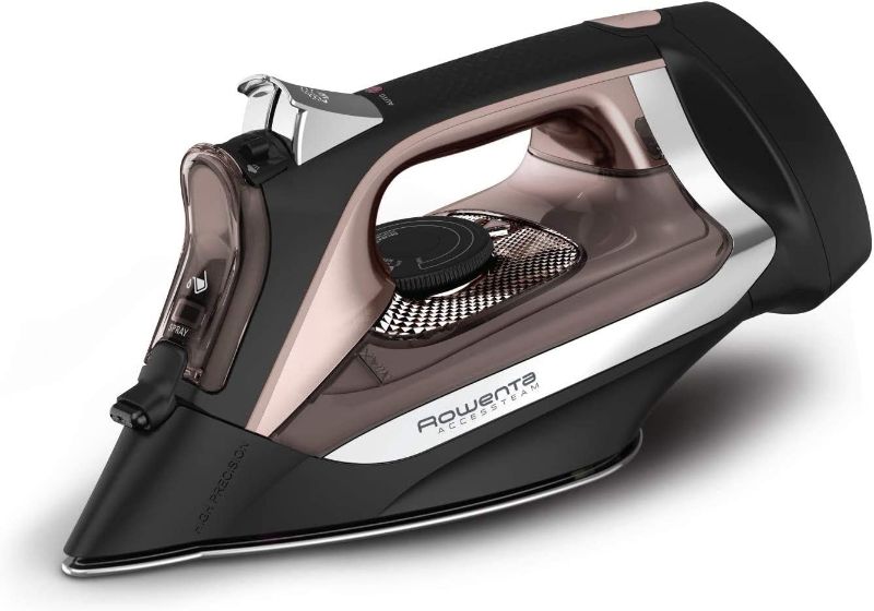 Photo 1 of 
Rowenta Access Stainless Steel Soleplate Steam Iron with Retractable Cord 350 Microsteam Holes 1725 Watts Ironing, Fabric Steamer, Garment Steamer, Powerful..