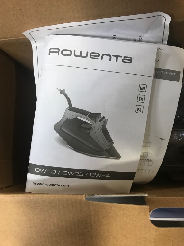 Photo 2 of 
Rowenta Access Stainless Steel Soleplate Steam Iron with Retractable Cord 350 Microsteam Holes 1725 Watts Ironing, Fabric Steamer, Garment Steamer, Powerful..