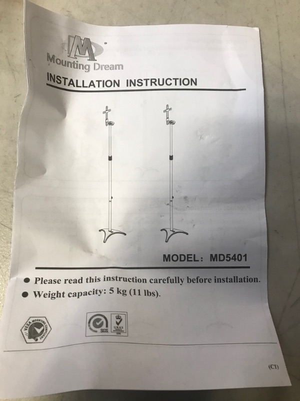 Photo 1 of -MOUNTING STAND MODEL MD5401