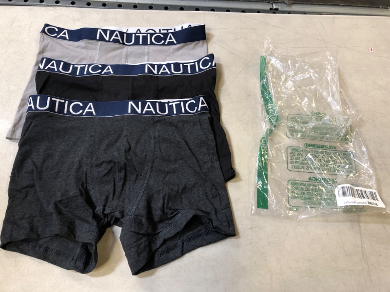 Photo 1 of 3CT  - NAUTICA MENS BOXER BRIEFS - M