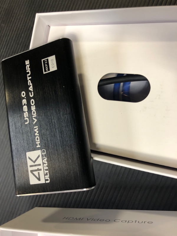 Photo 2 of  4K Audio Video Capture Card, USB 3.0 HDMI Video Capture Device 