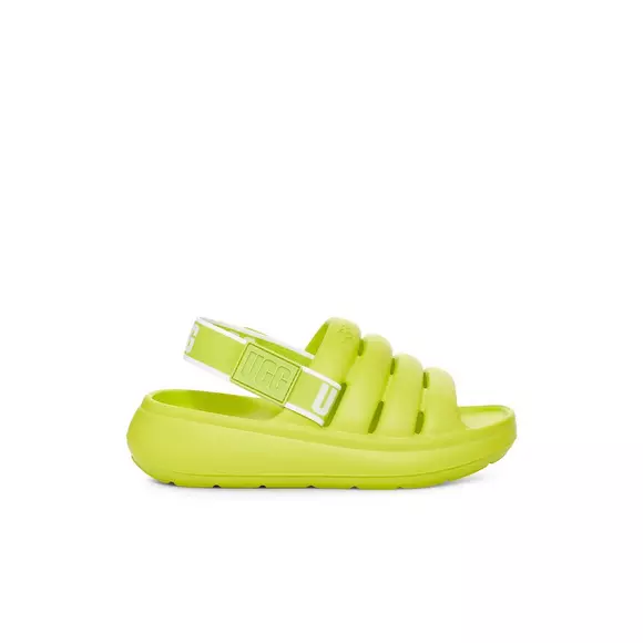 Photo 1 of 9w---UGG Sport Yeah "Key Lime" Preschool Girls' Slide
