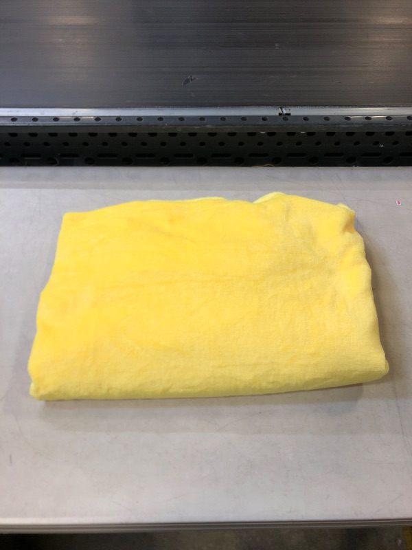 Photo 1 of 50"X60" YELLOW SOFT BLANKET