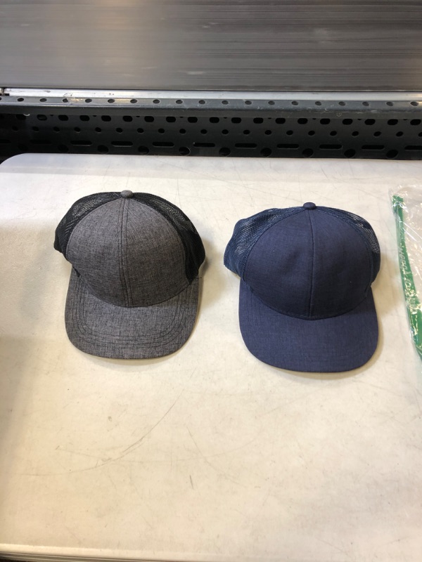 Photo 1 of 2CT HATS - GREY & BLUE