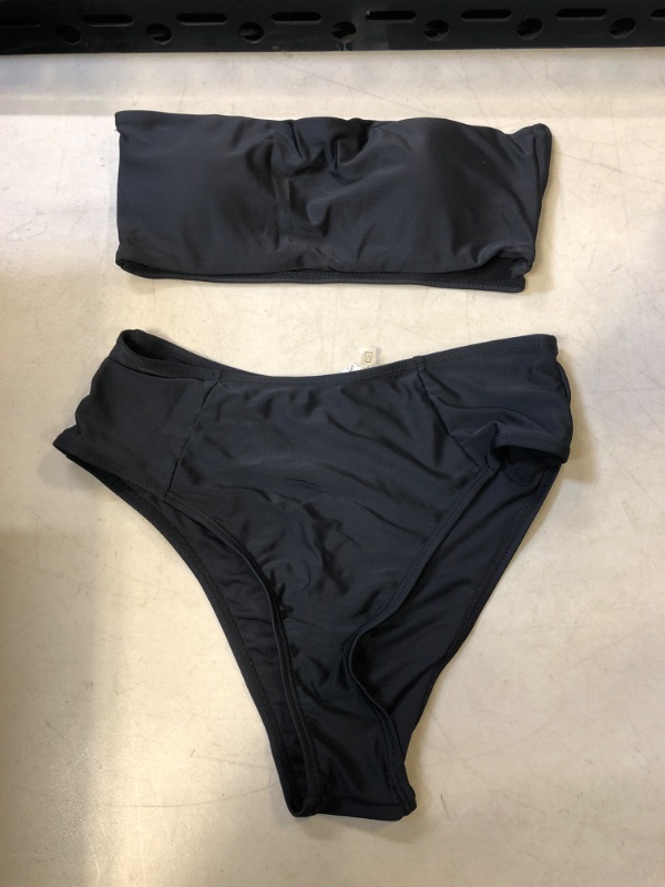 Photo 1 of BLACK 2PC SWIM SET -M