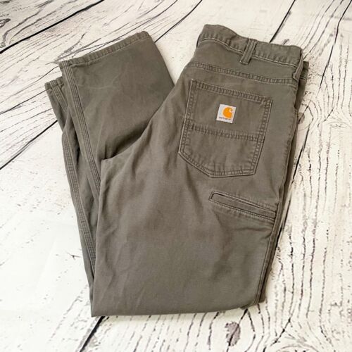 Photo 1 of MENS SIZE 40 X 32 - Carhartt relaxed Fit Gray Mens Jeans size
