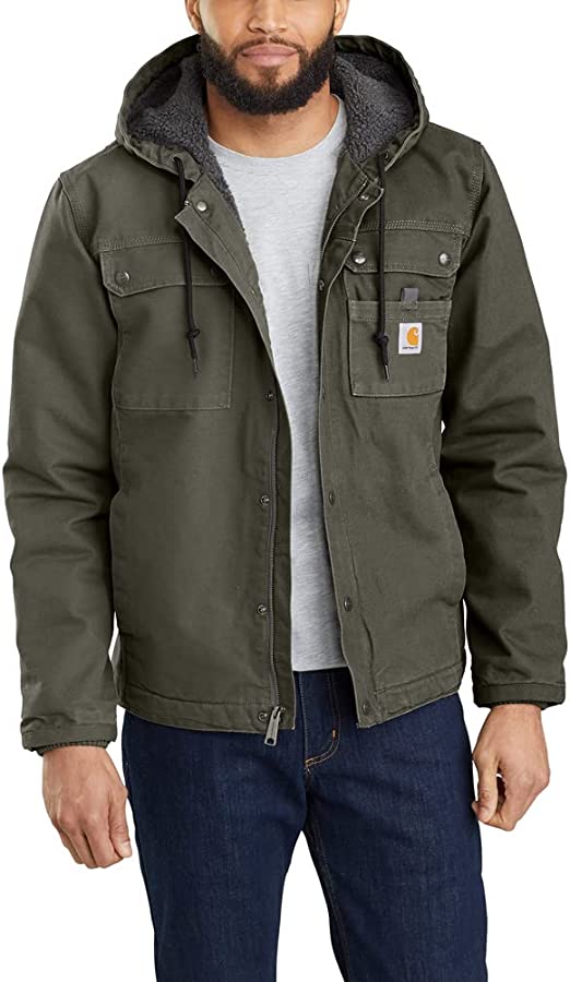 Photo 1 of CARHARTT RELAXED FIT SHERPA -LINED  JACKET - XL - GREEN