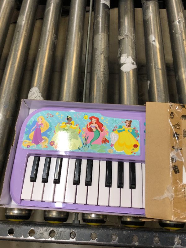 Photo 2 of First Act Disney Princess Electronic Keyboard, 22 Inch - 37 Keys – Make Real Music, Sized for Kids - Record, Playback, Volume Control - Musical Instruments for Toddlers and Kids