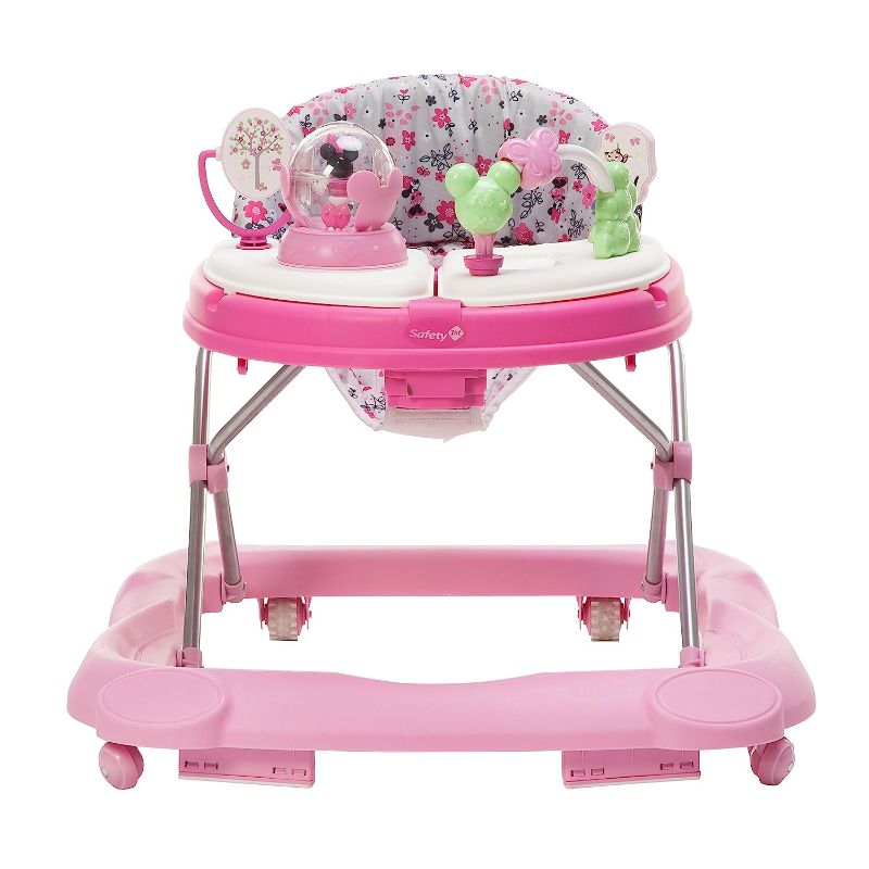 Photo 1 of Disney Baby Minnie Mouse Music and Lights Baby Walker with Activity Tray (Garden Delight)
