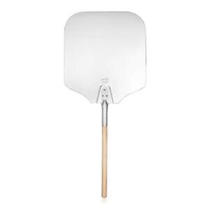 Photo 1 of 50196 Aluminum Pizza Peel, Wooden Handle, 16 x 18 inch Blade, 36 inch overall
