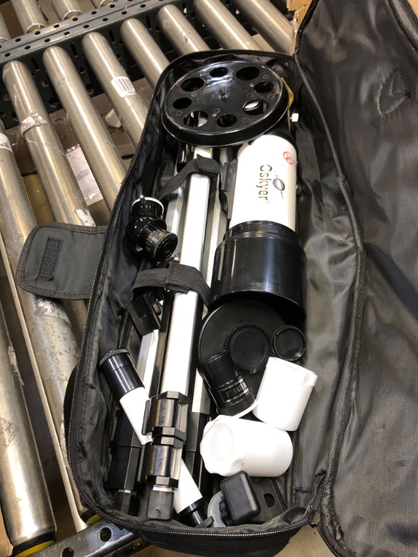 Photo 1 of Gskyer Telescope, 70mm Aperture 400mm AZ Mount Astronomical Refracting Telescope for Kids Beginners - Travel Telescope with Carry Bag, Phone Adapter and Wireless Remote