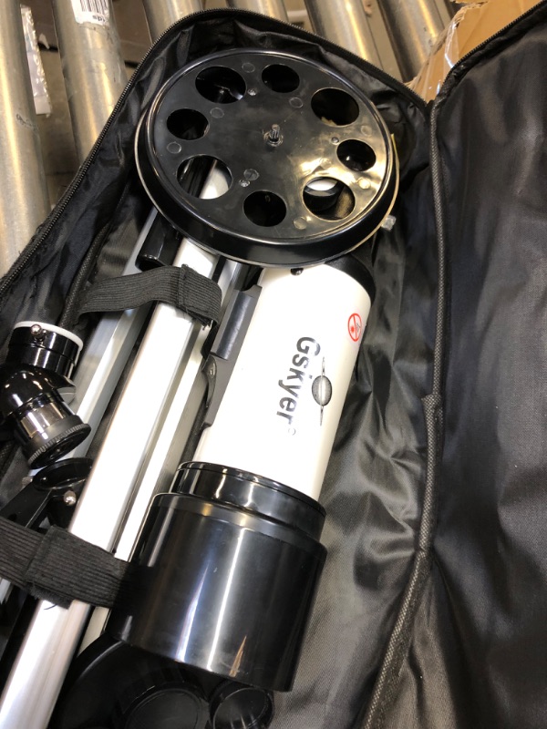 Photo 1 of Gskyer Telescope, 70mm Aperture 400mm AZ Mount Astronomical Refracting Telescope for Kids Beginners - Travel Telescope with Carry Bag, Phone Adapter and Wireless Remote