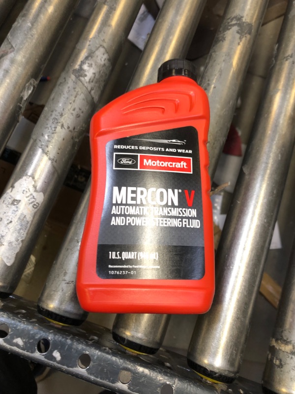 Photo 2 of Motorcraft XT5QMC Mercon V Automatic Transmission Fluid - 1 Quarts