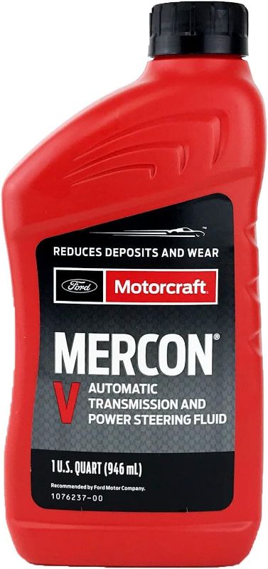 Photo 1 of Motorcraft XT5QMC Mercon V Automatic Transmission Fluid - 1 Quarts