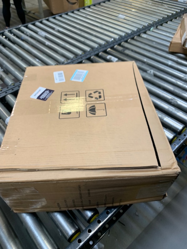 Photo 2 of Black Amazon Basics Fan --- Box Packaging Damaged, Moderate Use, Missing Parts
