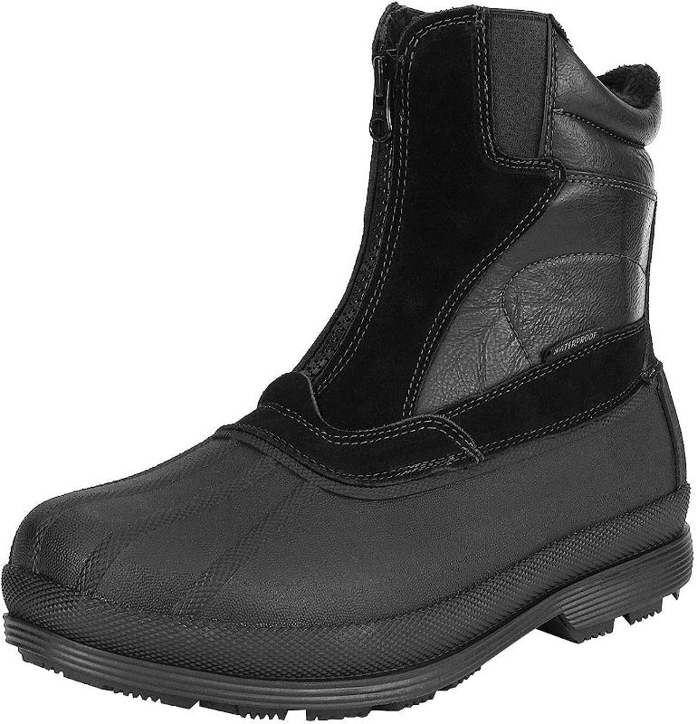 Photo 1 of NORTIV 8 Men's Insulated Waterproof Winter Snow Boots Warm Outdoor Boots for Cold Weather SIZE 14