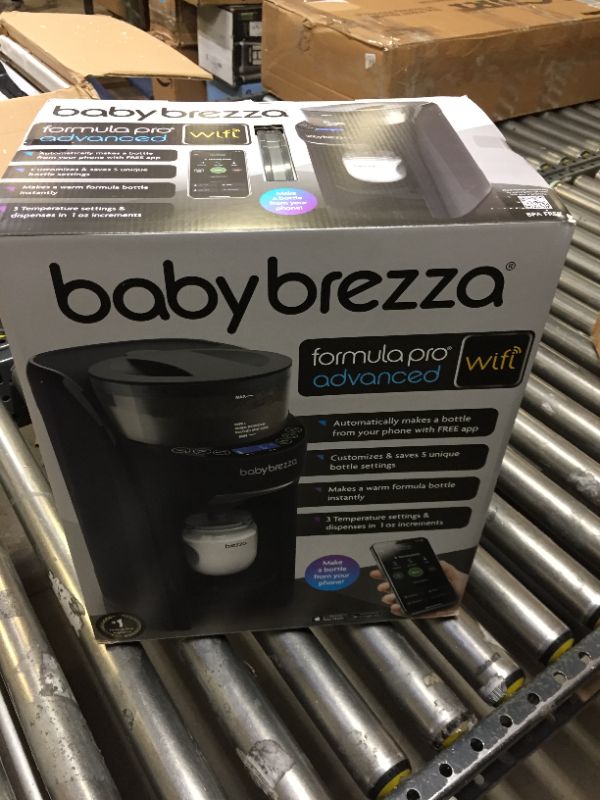 Photo 5 of Baby Brezza Formula Pro Mini Baby Formula Maker – Small Baby Formula Mixer Machine Fits Small Spaces and is Portable for Travel– Bottle Makers Makes The Perfect Bottle for Your Infant On The Go Advanced, WiFi