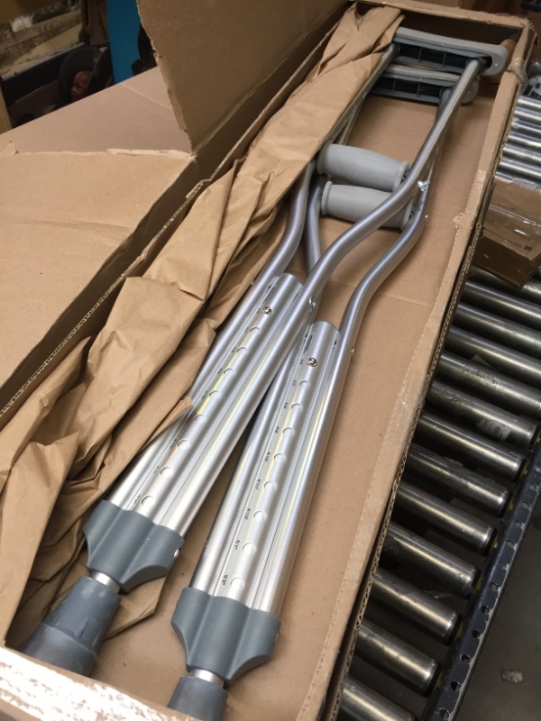 Photo 2 of Aluminum Crutches