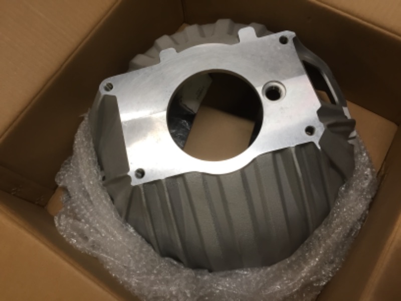 Photo 1 of 3899621kit GM 621 SBC BBC GM 11 Manual Clutch Appllications Aluminum Bellhousing with Flywheel Inspection Cover,Clutch Release Bearing,Pivot Ball,Clutch Fork & Boot 1959-1988 Chevy - Bell Housing