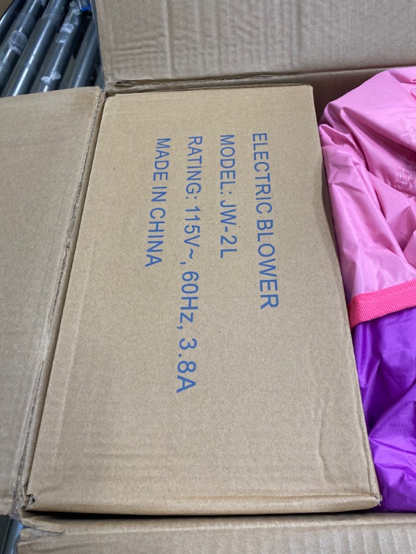 Photo 1 of Action Air Bounce House, Princess Inflatable Bounce House with Blower, Pink Bouncy House for Girls, Flying Unicorn Theme Bouncy Castle, Durable Sewn and Extra Thick, for Kids