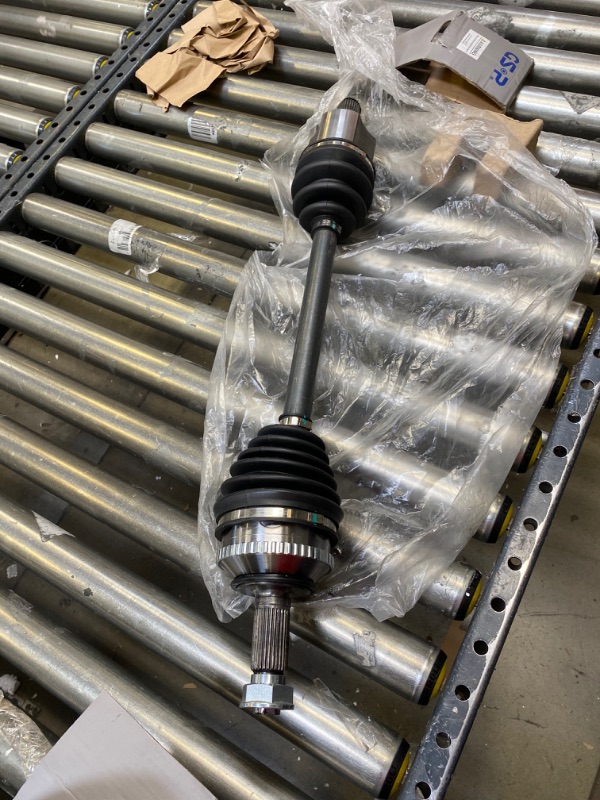 Photo 1 of GSP NCV36533 CV Axle Shaft Assembly - Left Front (Driver Side), black/silver