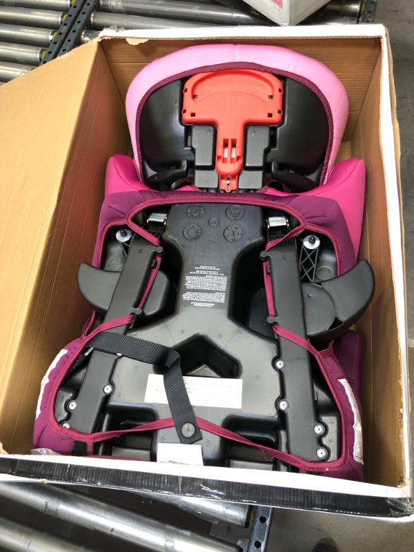 Photo 4 of Diono Cambria 2 XL, Dual Latch Connectors, 2-in-1 Belt Positioning Booster Seat, High-Back to Backless Booster with Space and Room to Grow, 8 Years 1 Booster Seat, Pink 2020 Pink