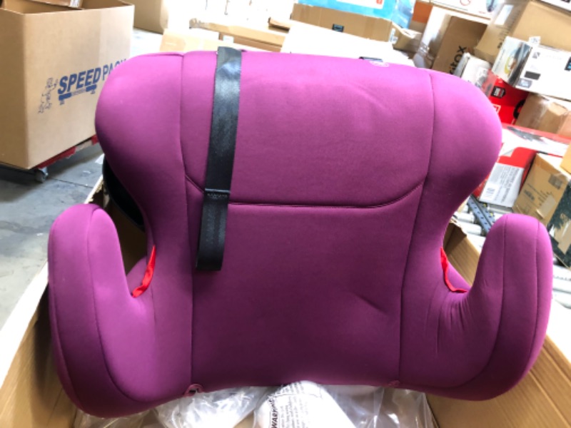 Photo 2 of Diono Cambria 2 XL, Dual Latch Connectors, 2-in-1 Belt Positioning Booster Seat, High-Back to Backless Booster with Space and Room to Grow, 8 Years 1 Booster Seat, Pink 2020 Pink