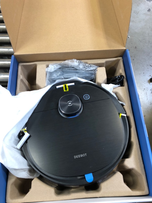 Photo 4 of ECOVACS Deebot N8 Pro Robot Vacuum and Mop, Strong 2600Pa Suction, Laser Based LiDAR Navigation, Smart Obstacle Detection, Multi-Floor Mapping, Fully Customized Cleaning, Self Empty Station Compatible