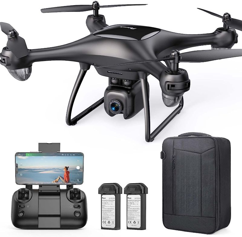 Photo 1 of Potensic P5G Drones with Camera for Adults 4K, GPS Drone for Beginners, FPV 5G WiFi Transmission, Auto Return Home, Follow Me, 40 Mins Long Flight
