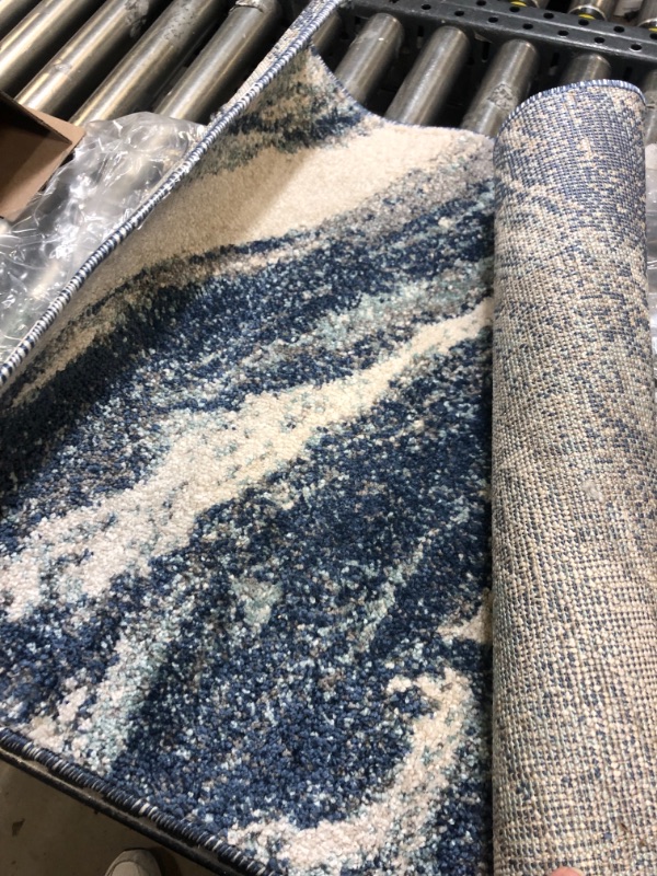 Photo 1 of 60 X 90 MATT BLUE/WHITE