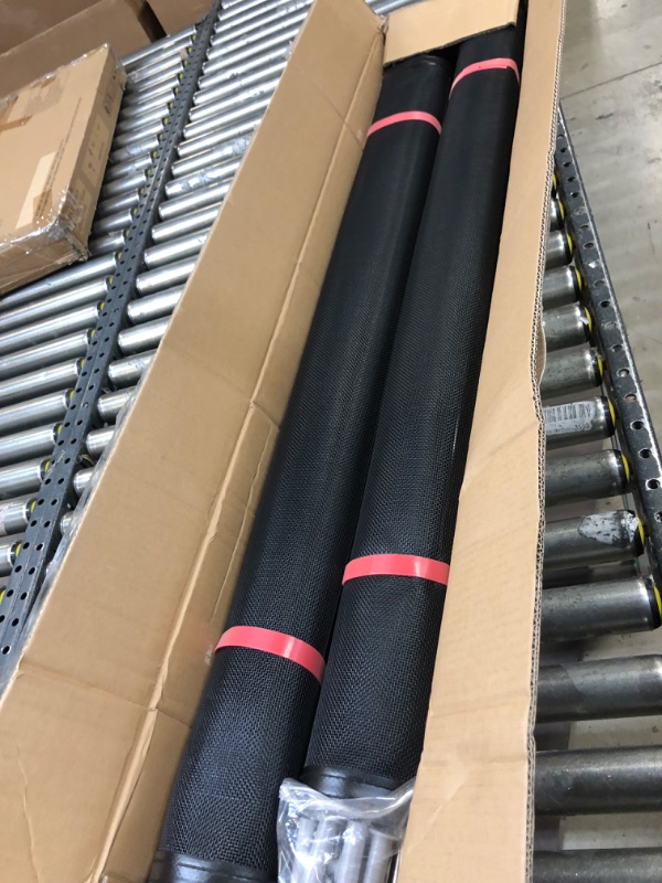 Photo 1 of ATCEPFU Pool Fence 4Ft x 24Ft in Ground Removeable Outdoor Pool Safety Fencing Swimming Pool Fence, Black