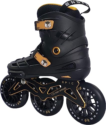 Photo 1 of Epic Skates 125mm Engage 3-Wheel Inline Speed Skates
