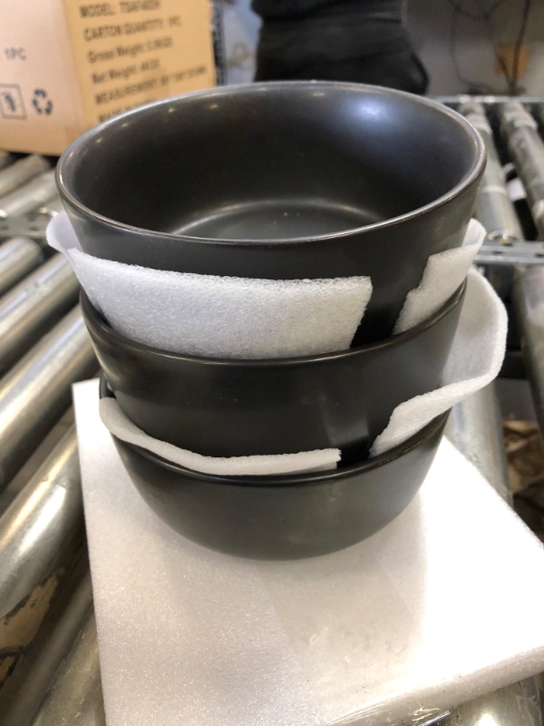 Photo 1 of 3 PCS BLACK BOWLS