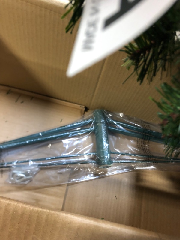 Photo 3 of 7ft Unlit Artificial Christmas Tree Alberta Spruce - Wondershop™