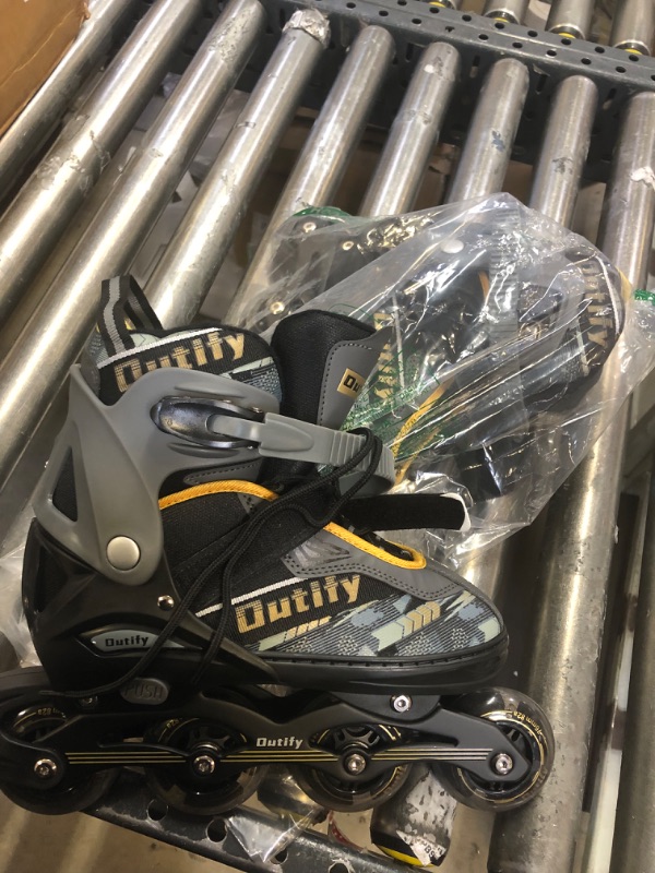 Photo 1 of ROLLING SKATES BLACK EXTENDS SIZING SIZE 8-11